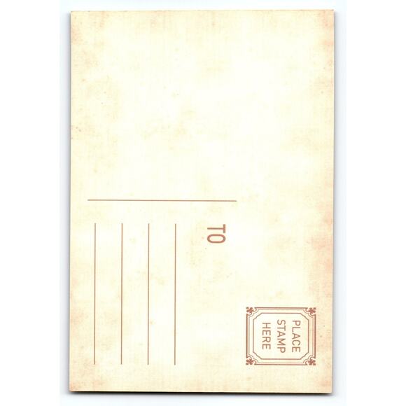 Vintage Halloween Moonlit Night Trees Photochrome Postcard 5.5x4" - Picture 2 of 2